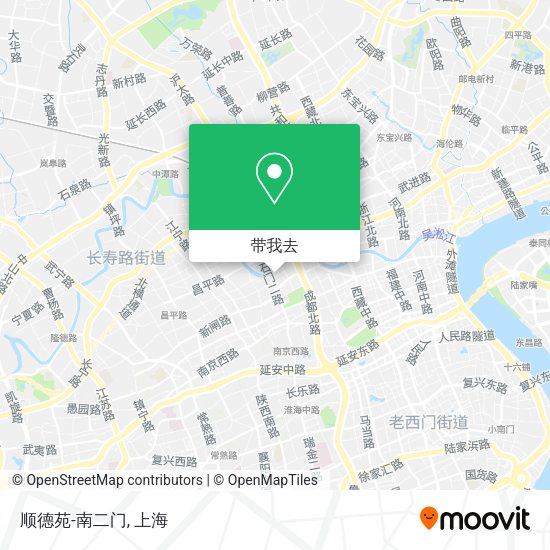 顺德苑-南二门地图