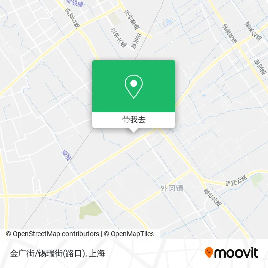 金广街/锡瑞街(路口)地图