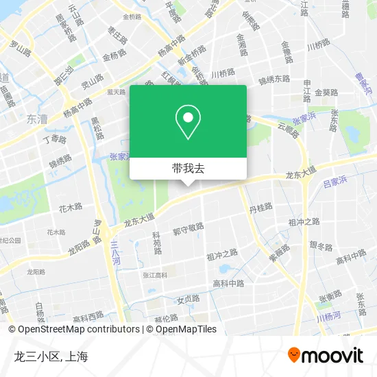 龙三小区地图