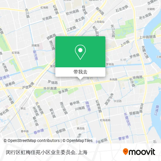 闵行区虹梅佳苑小区业主委员会地图