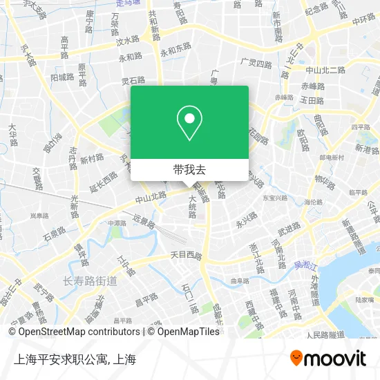 上海平安求职公寓地图