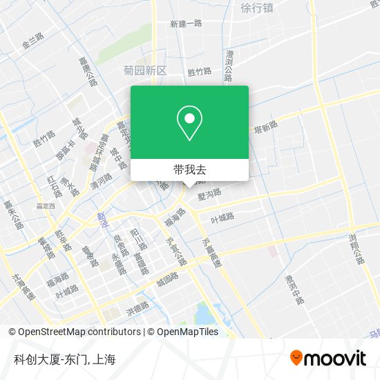 科创大厦-东门地图
