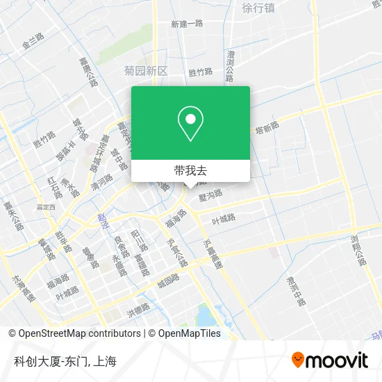 科创大厦-东门地图