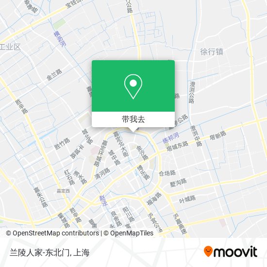 兰陵人家-东北门地图