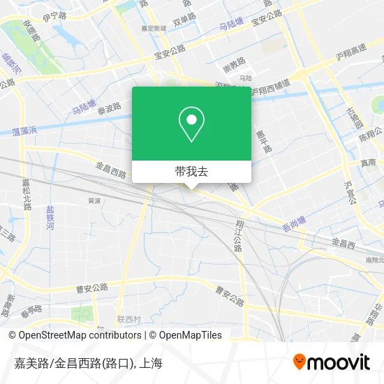 嘉美路/金昌西路(路口)地图