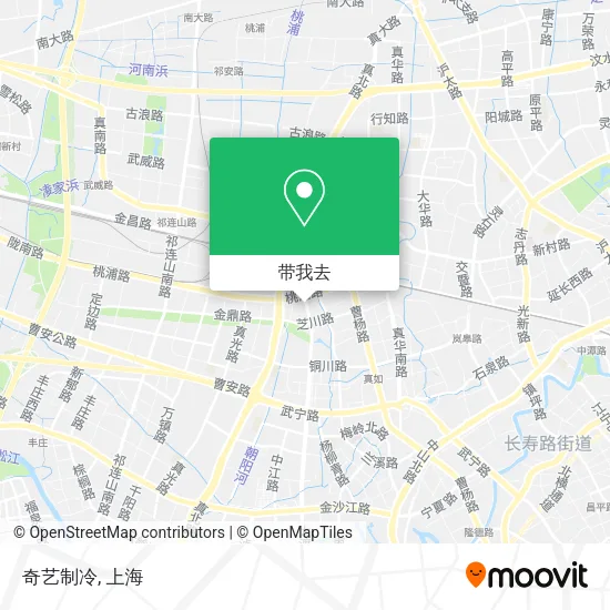 奇艺制冷地图