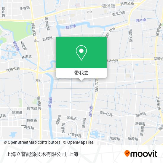 上海立普能源技术有限公司地图