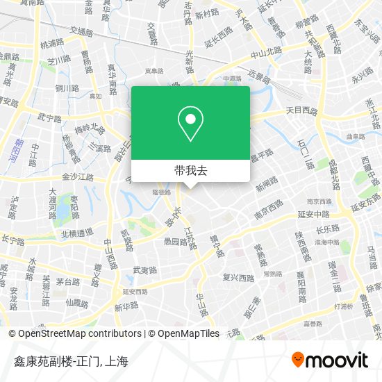 鑫康苑副楼-正门地图
