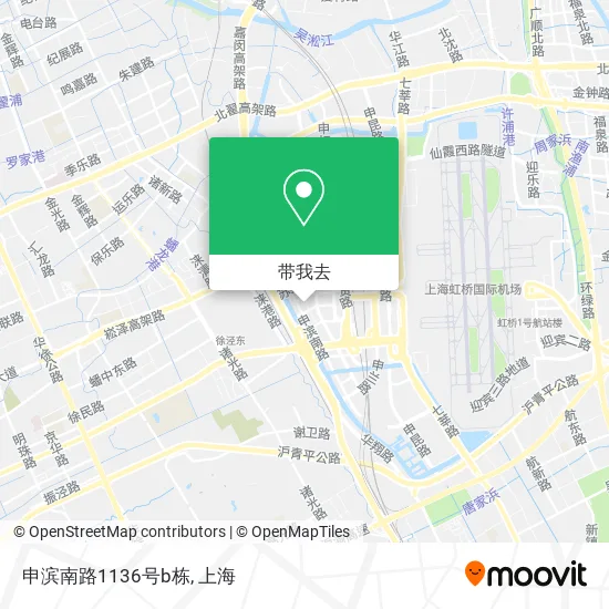 申滨南路1136号b栋地图