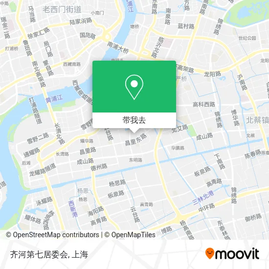 齐河第七居委会地图