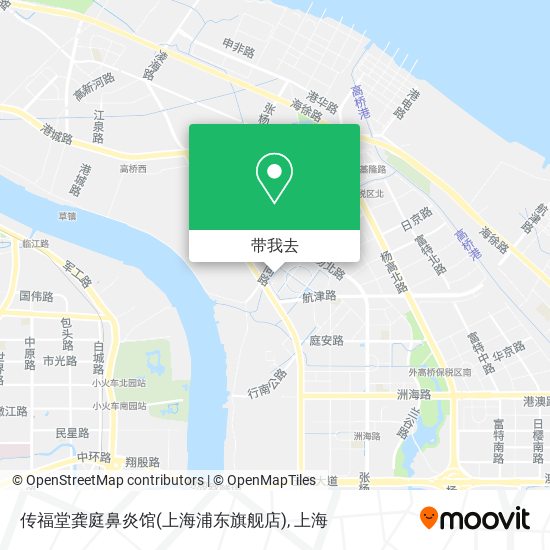传福堂龚庭鼻炎馆(上海浦东旗舰店)地图