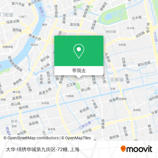 大华·绵绣华城第九街区-72幢地图