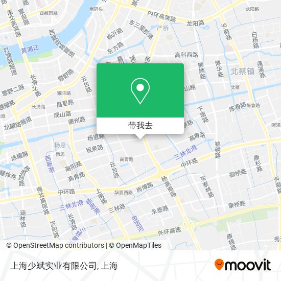 上海少斌实业有限公司地图