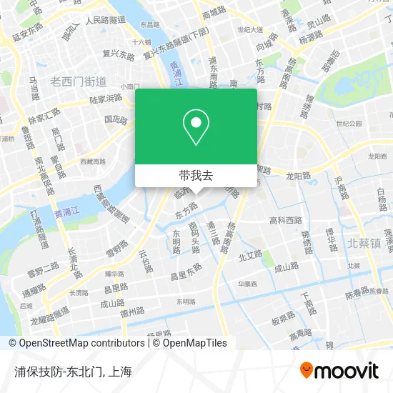 浦保技防-东北门地图