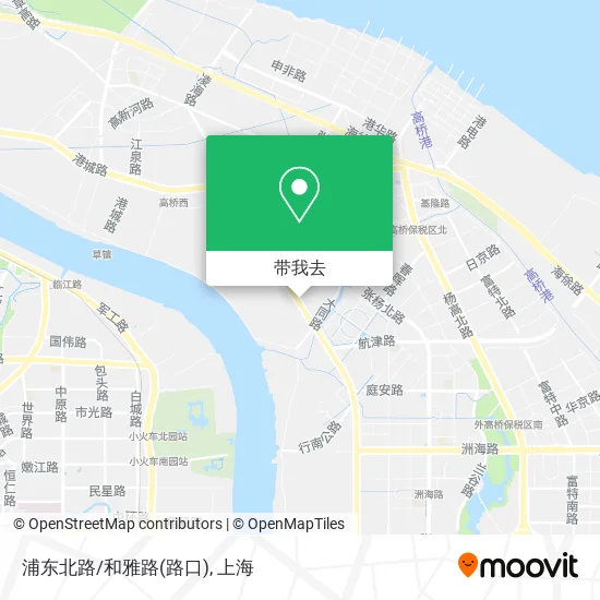 浦东北路/和雅路(路口)地图