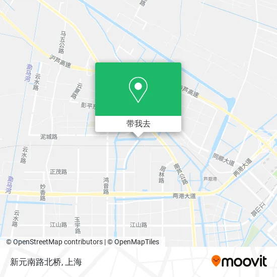 新元南路北桥地图