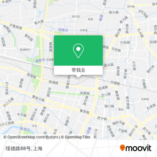 绥德路88号地图