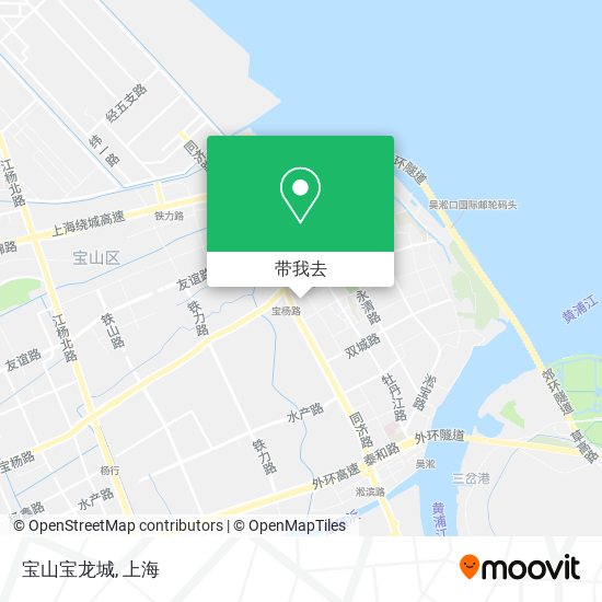 宝山宝龙城地图