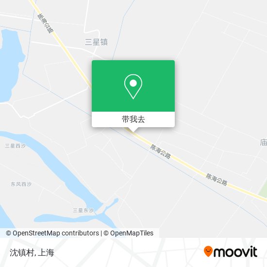 沈镇村地图