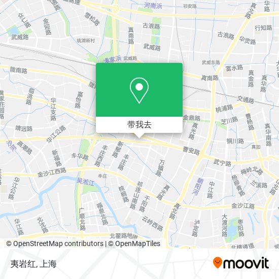 夷岩红地图