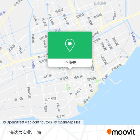 上海达夷实业地图