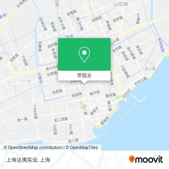 上海达夷实业地图