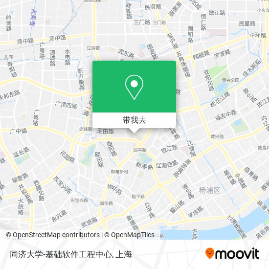 同济大学-基础软件工程中心地图