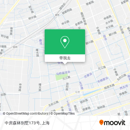 中房森林别墅173号地图