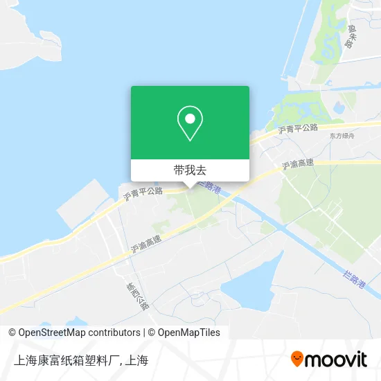 上海康富纸箱塑料厂地图