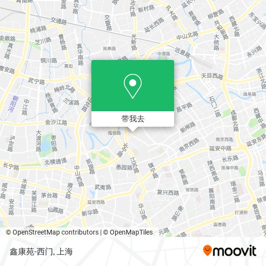 鑫康苑-西门地图