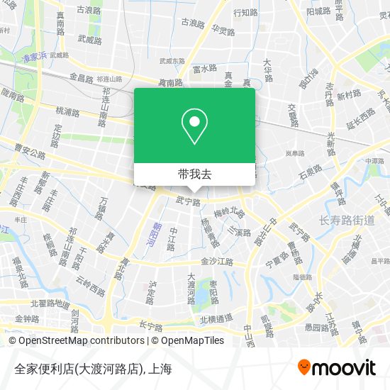 全家便利店(大渡河路店)地图