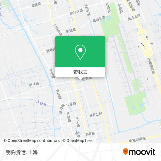 明驹货运地图