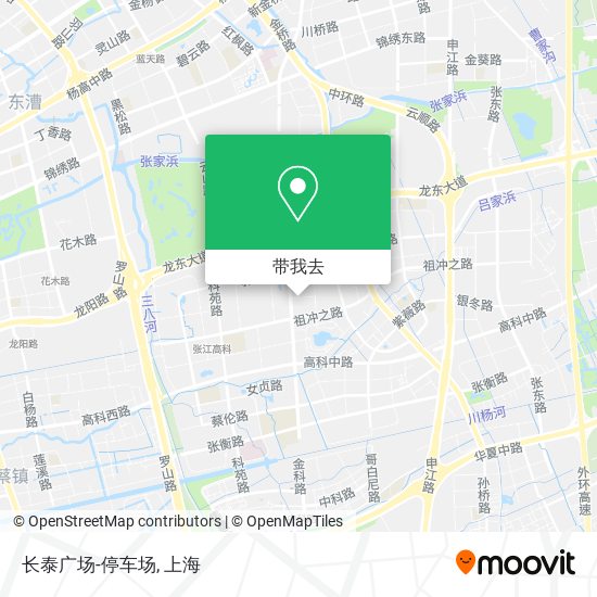 长泰广场-停车场地图