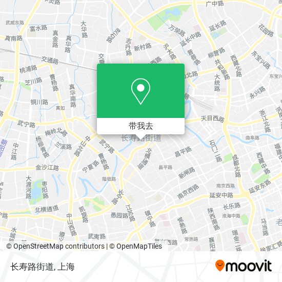 长寿路街道地图