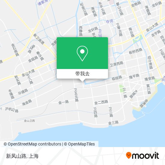 新凤山路地图