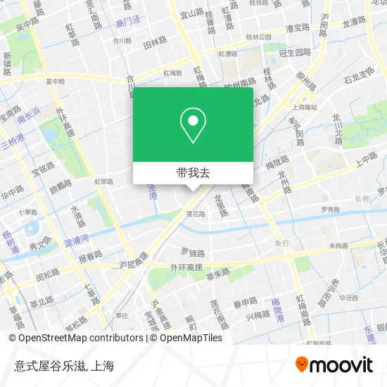 意式屋谷乐滋地图