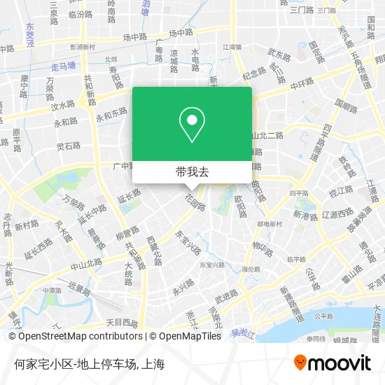 何家宅小区-地上停车场地图