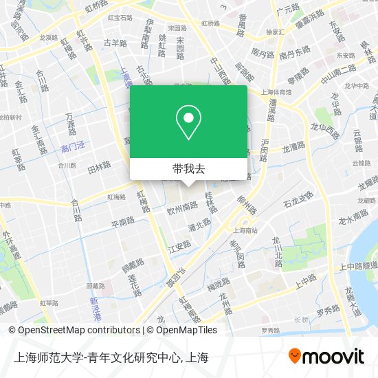 上海师范大学-青年文化研究中心地图