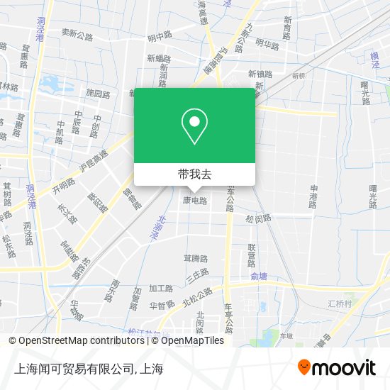 上海闻可贸易有限公司地图