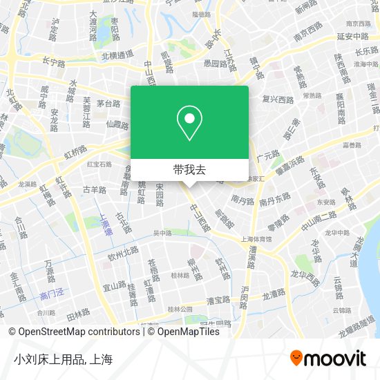 小刘床上用品地图