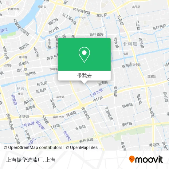 上海振华造漆厂地图