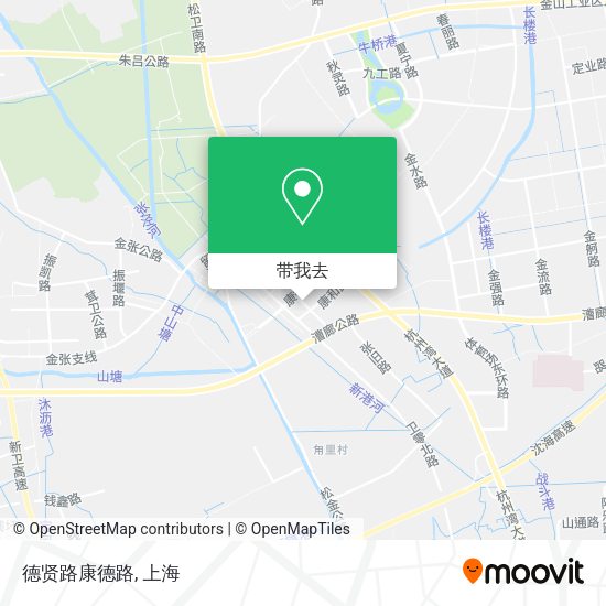 德贤路康德路地图