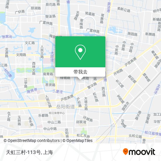 天虹三村-113号地图