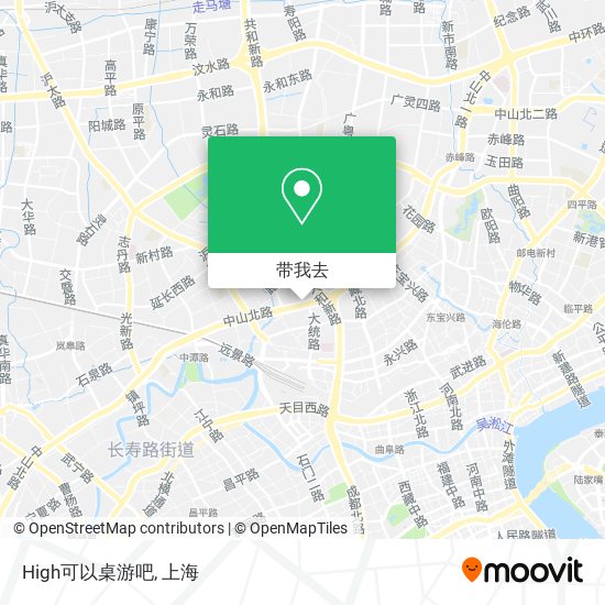 High可以桌游吧地图
