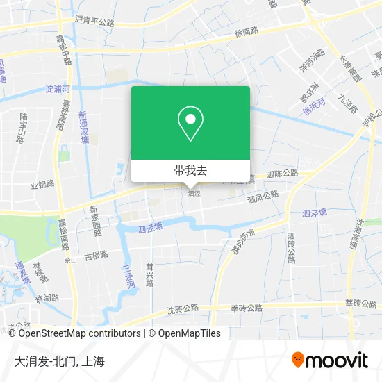 大润发-北门地图