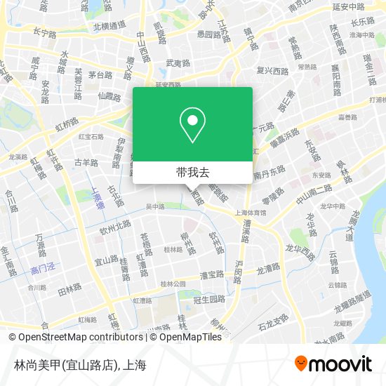 林尚美甲(宜山路店)地图