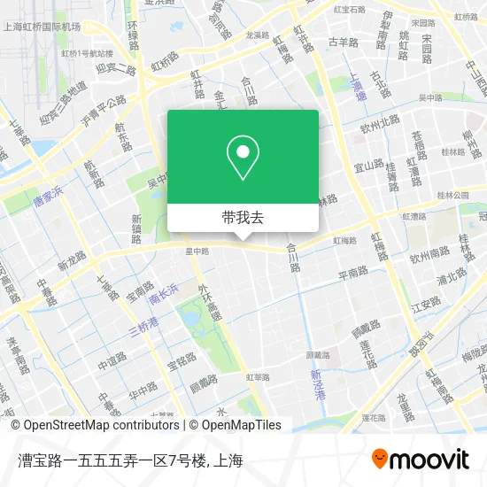 漕宝路一五五五弄一区7号楼地图