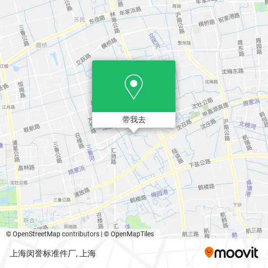 上海闵誉标准件厂地图