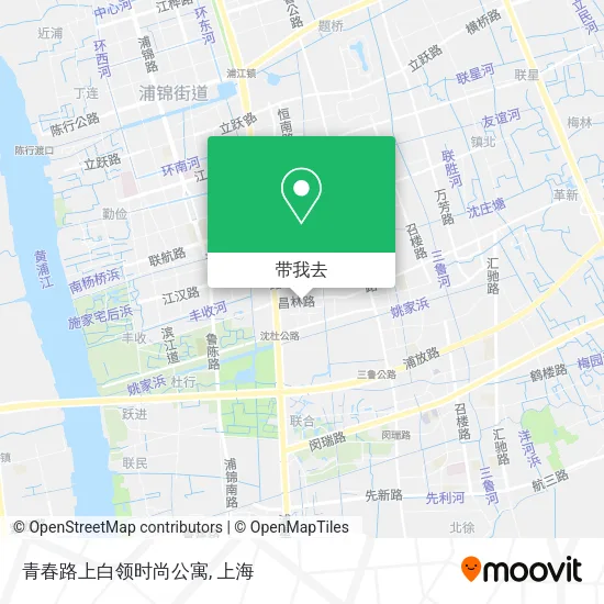 青春路上白领时尚公寓地图