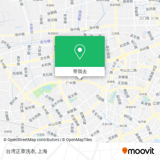 台湾正章洗衣地图